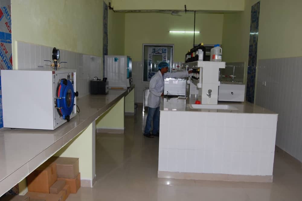 Quality-control laboratory