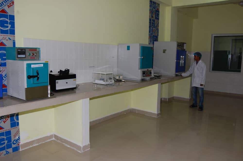 In-house quality-control laboratory