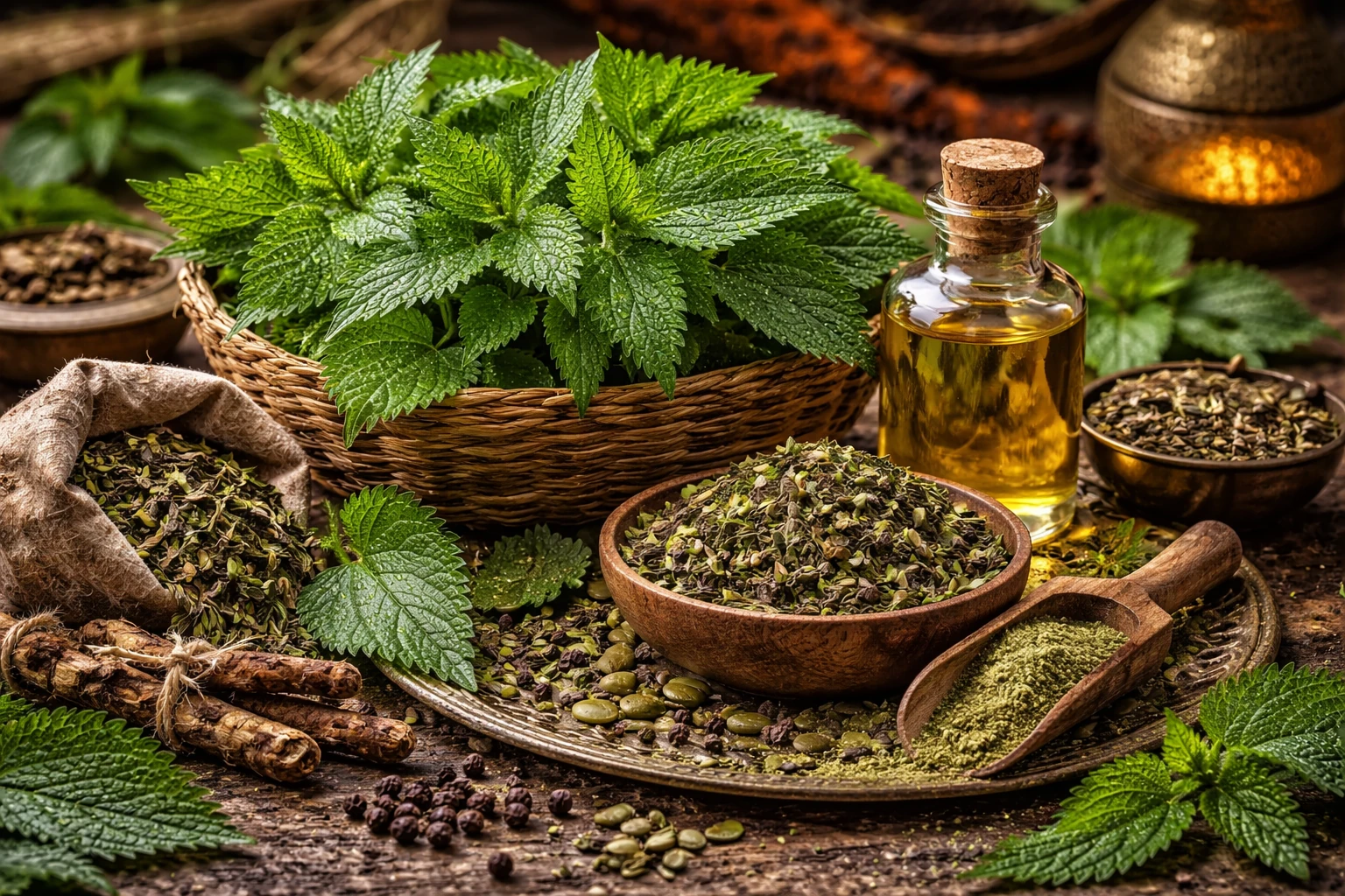 Bichchhu Buti / Stinging Nettle — Urtica dioica