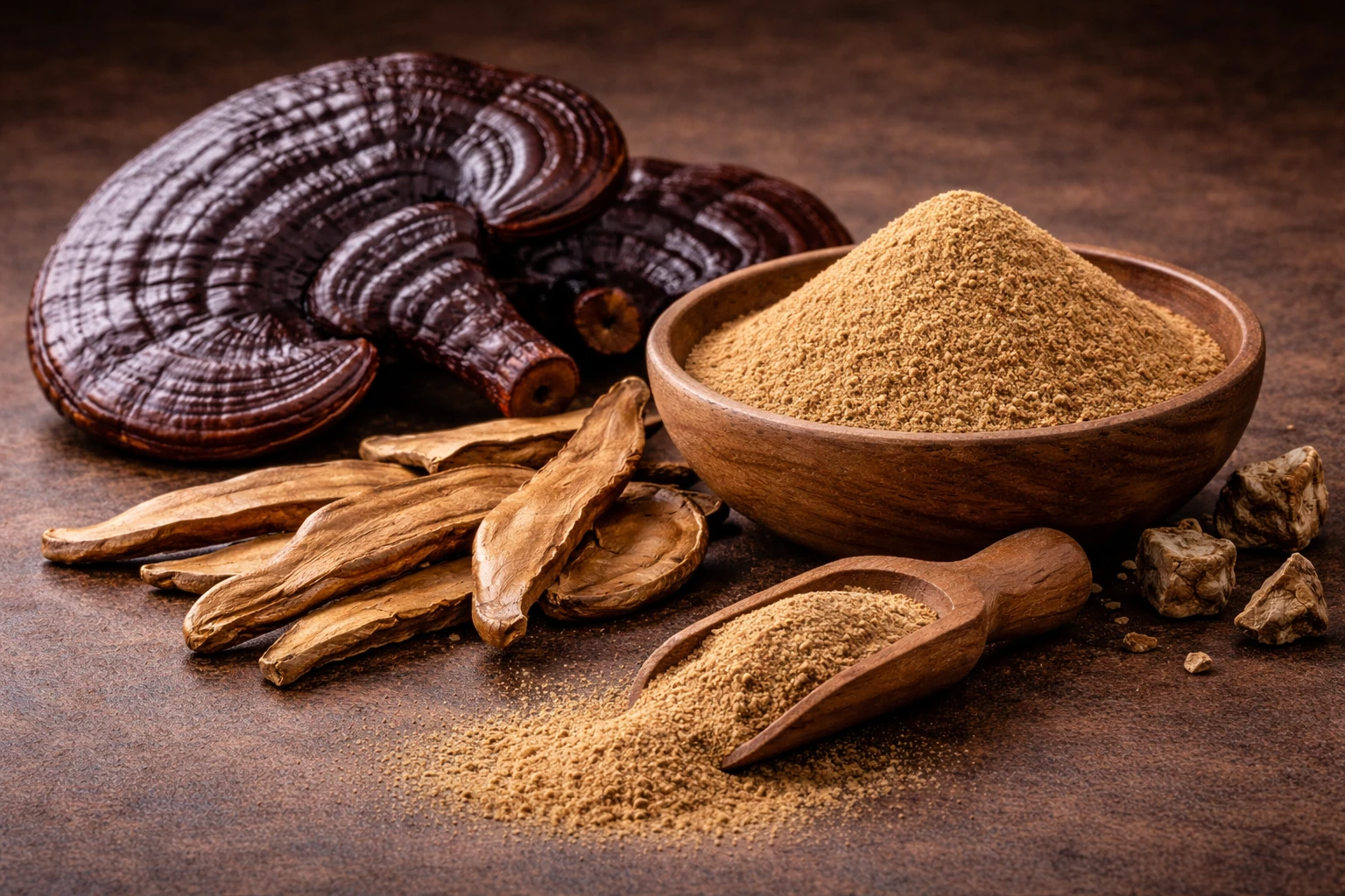 Black Ganoderma — Ganoderma lucidum