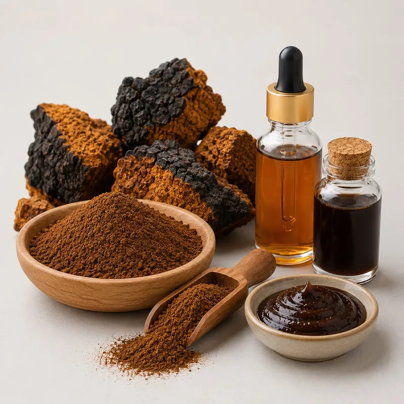 Chaga — Inonotus obliquus