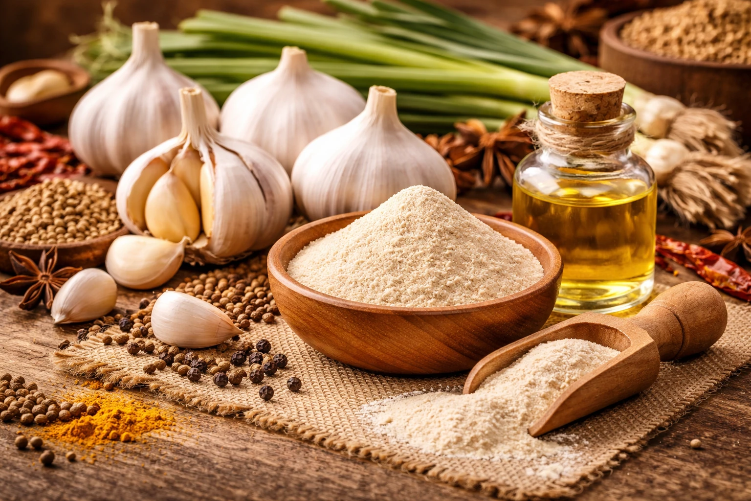 Garlic / Lahsun — Allium sativum