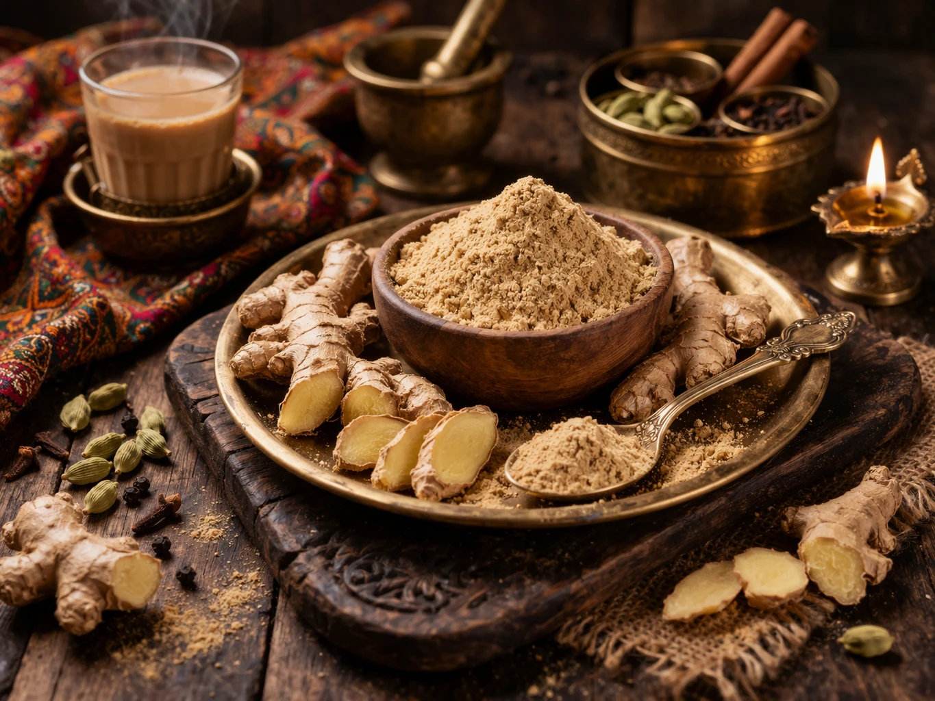 Ginger / Saunth — Zingiber officinale
