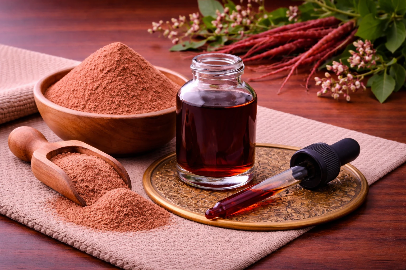 Indian Madder / Manjishtha — Rubia cordifolia