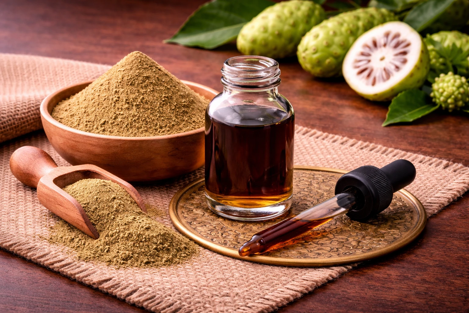 Indian Mulberry / Noni — Morinda citrifolia