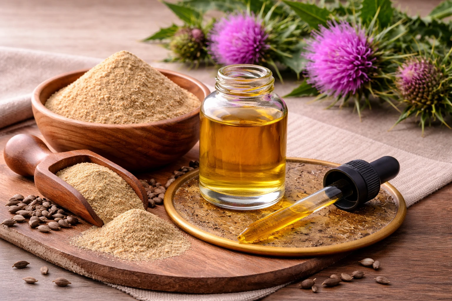 Milk Thistle / Silymarin — Silybum marianum