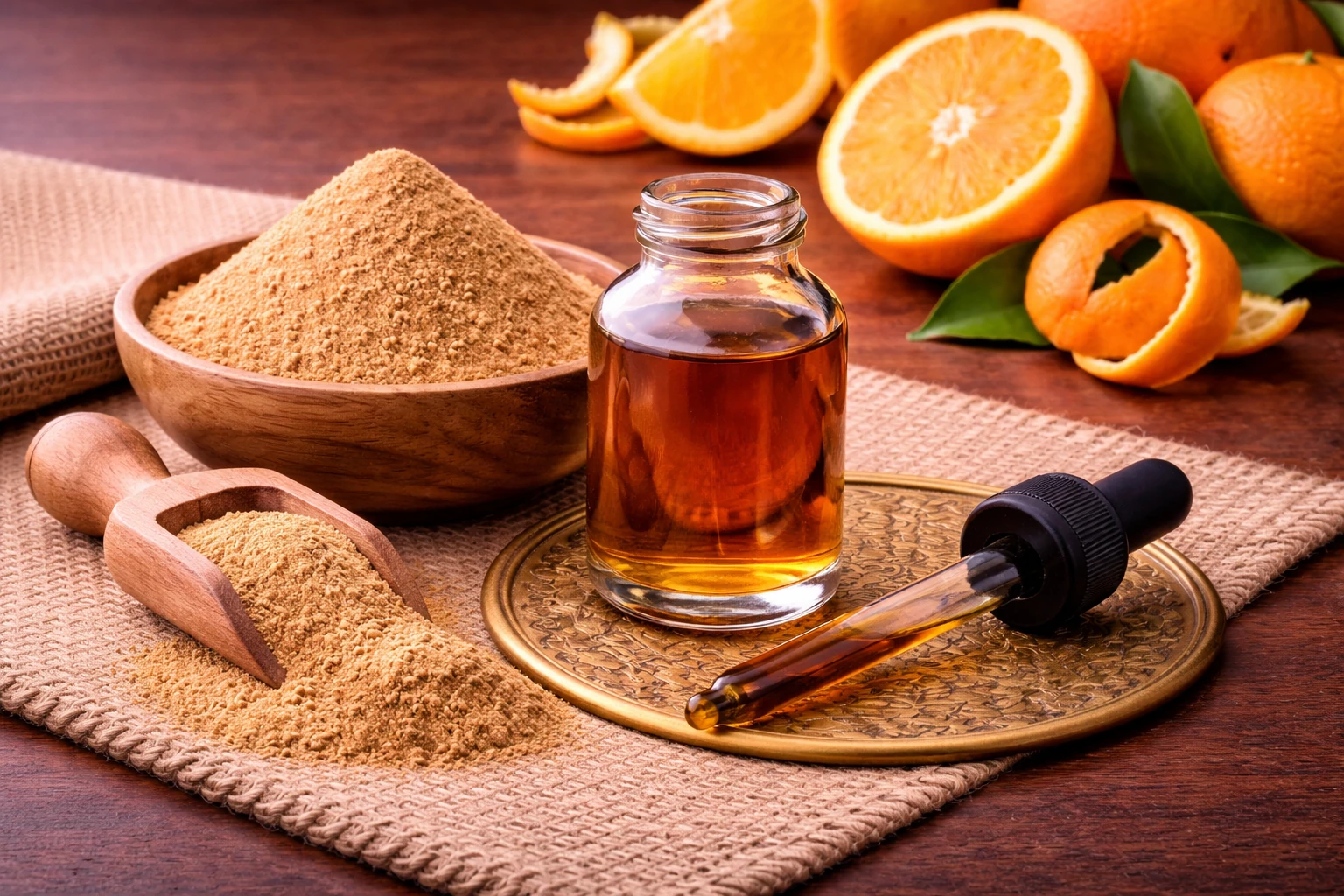Orange Peel — Citrus sinensis
