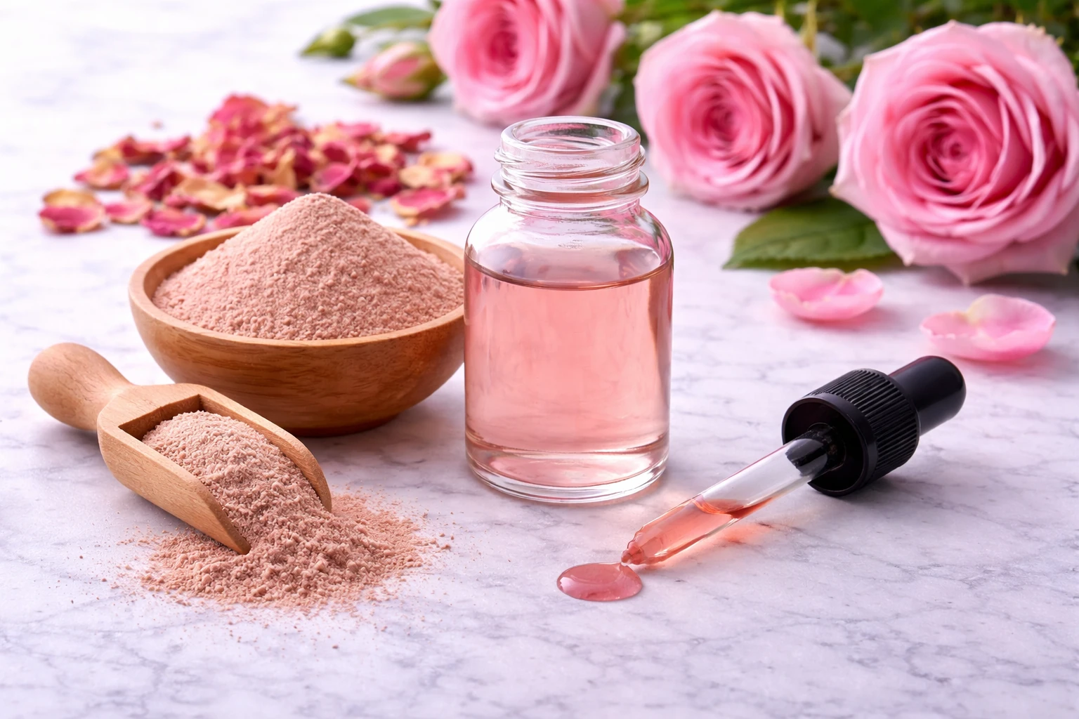 Rose / Gulab — Rosa damascena