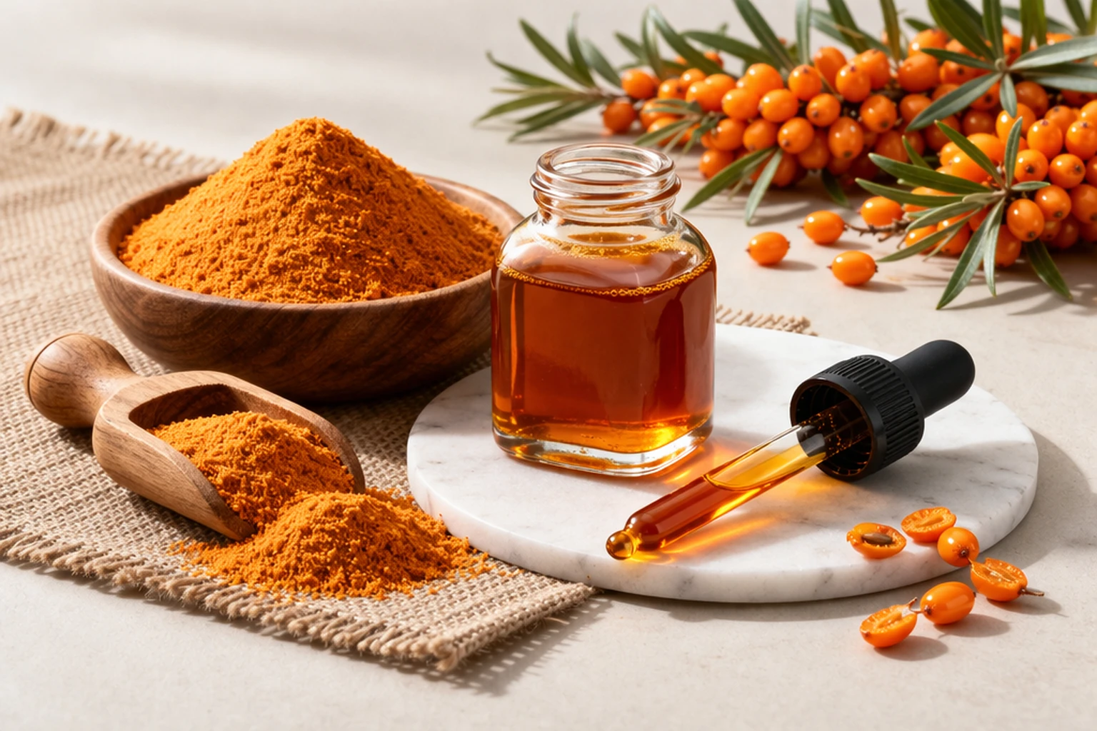 Sea Buckthorn — Hippophae rhamnoides