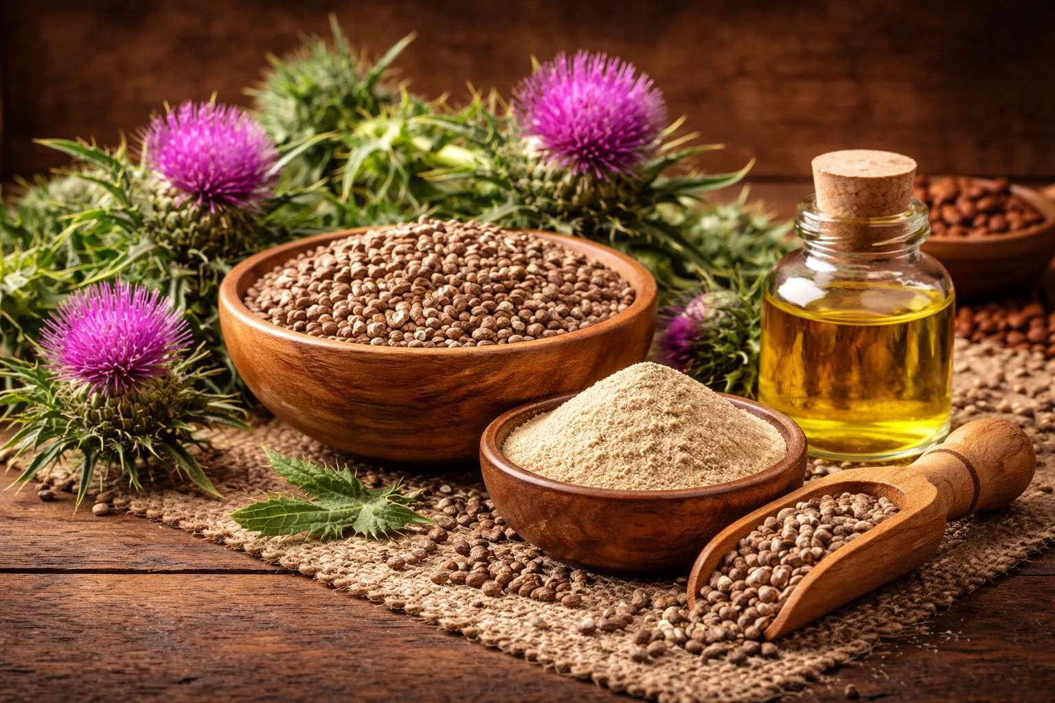 Silymarin / Milk Thistle — Silybum marianum