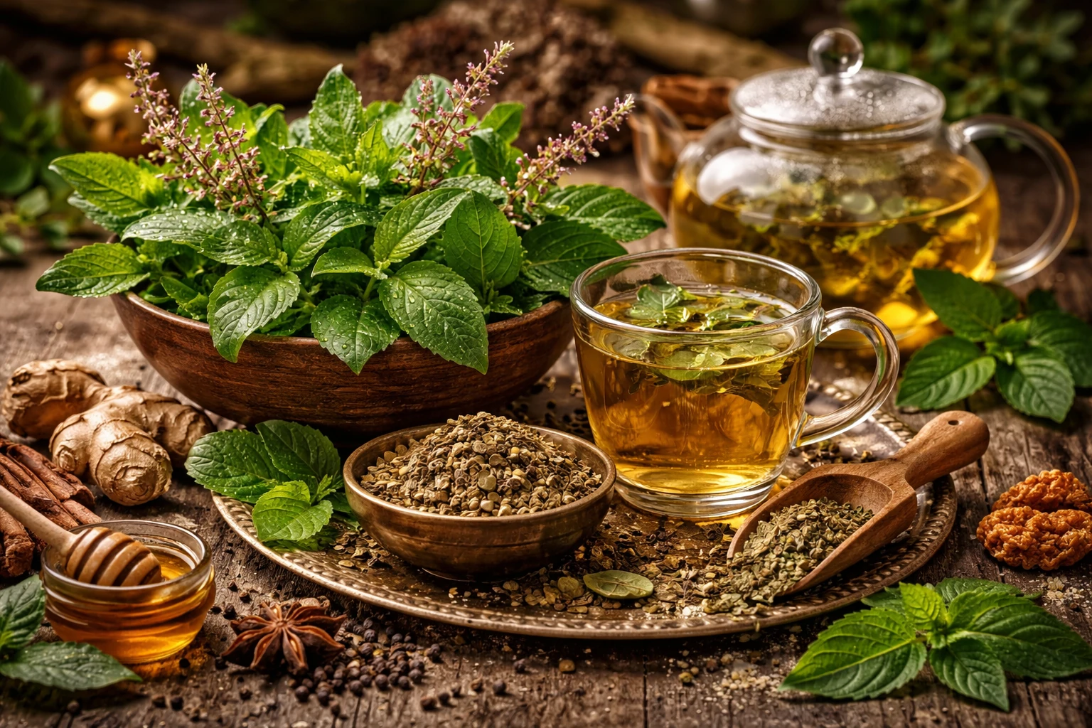 Tulsi / Holy Basil — Ocimum tenuiflorum