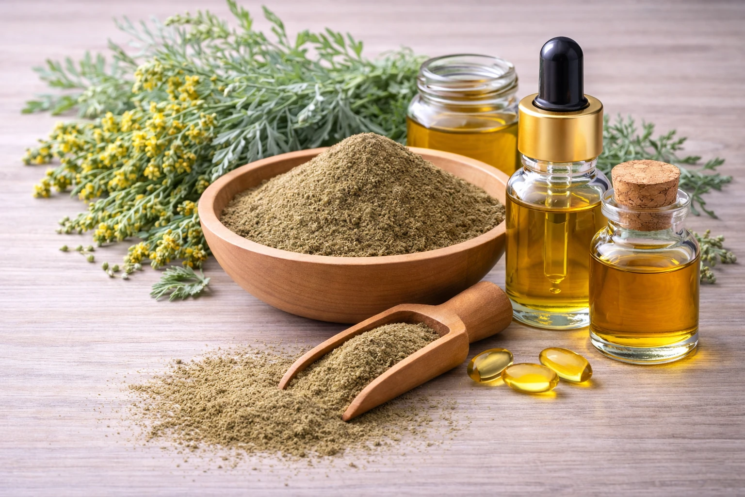 Wormwood / Afsantin — Artemisia absinthium